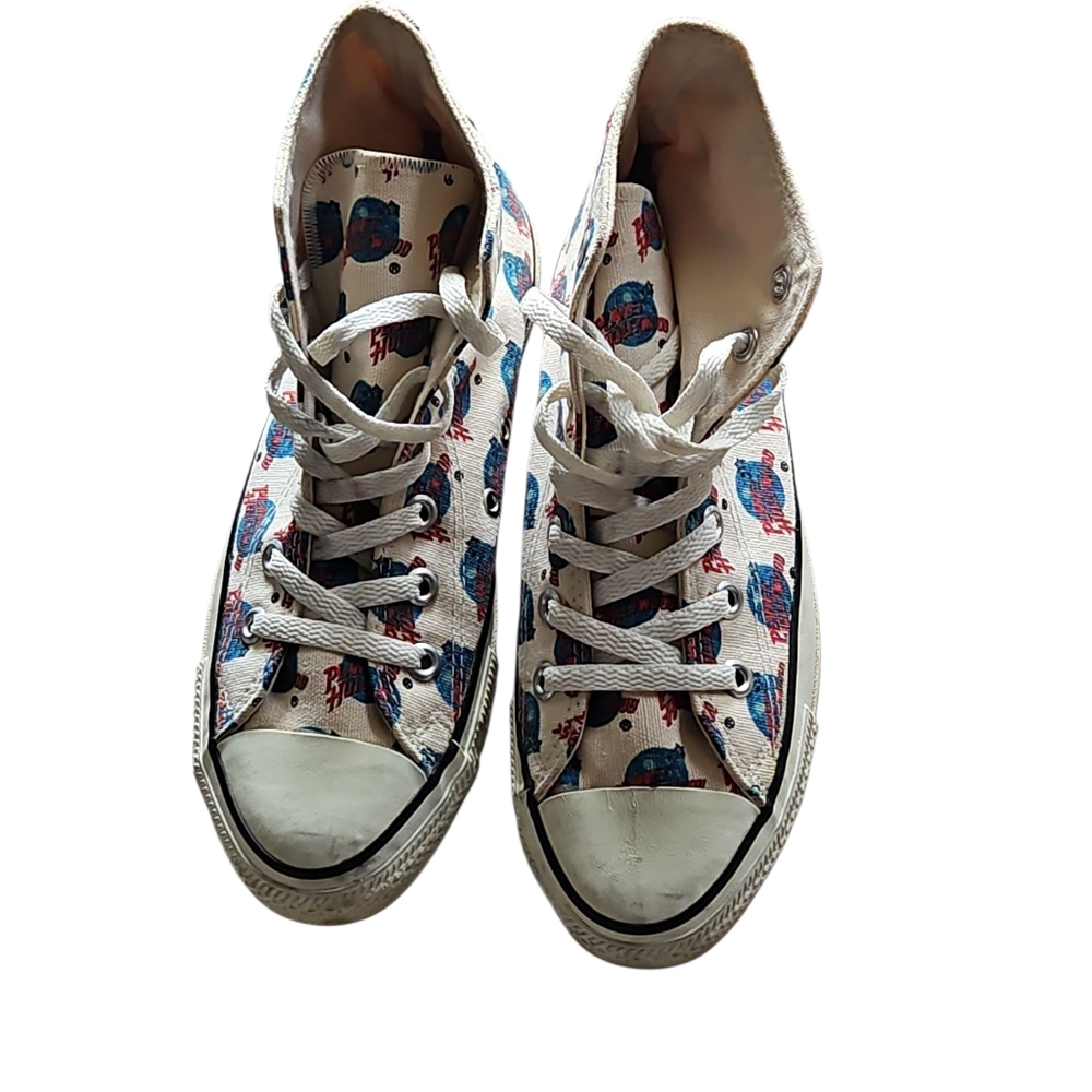 Converse Chuck Taylor Vintage Planet Hollywood Sneakers. High Top Mens 5.5 - Picture 7 of 8